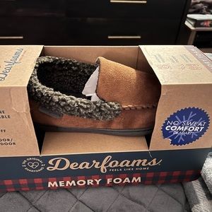 Dearfoams Memory Foam Slippers
